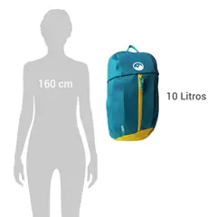 KLIMBER - Morral Camping Textil Multicolor 10 Litros