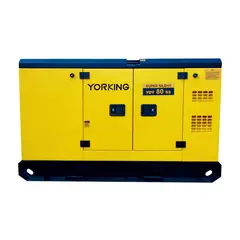 YORKING - Planta Eléctrica Cabinada  80 Kva Trifásica, Diesel 1800 Rpm Tablero Digital
