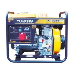 YORKING - Planta Eléctrica Abierta 6,5 Kva Trifásica, Diesel 3600 Rpm Tablero Análogo