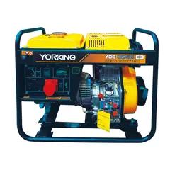 YORKING - Planta Eléctrica Abierta 8,2 Kva Trifásica, Diesel 3600 Rpm Tablero Análogo