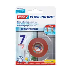 TESA - Cinta Doble Faz Filmica 4965 5m X 12mm Blister