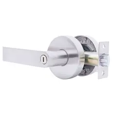 DURALOCK - Chapa Manija Circular Para Baño Cromo