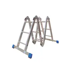 IDEACE - Escalera 3.53 m 12 P Multipropósito Aluminio 150 kg