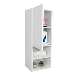 RTA DESIGN - Mueble Auxiliar Baño Jules 80x30x25cm Blanco
