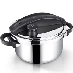 LAMART - Olla a Presión en Acero Inox 4 Litros Ltdsd4