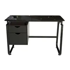 EASY - Mesa de Escritorio 120x60x75cm Madera/Vidrio