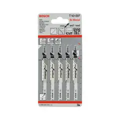 BOSCH - Set 5 Hojas Caladora T101b Hcs Madera 2608667305