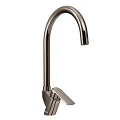 STRETTO - Grifería para Lavaplatos Monocontrol Marsella Negro Onix
