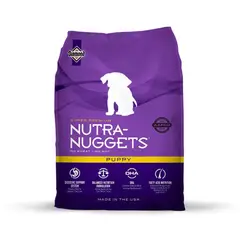 NUTRA NUGGETS - Alimento Seco Para Perro Cachorro Pollo Y Pescado 15kg