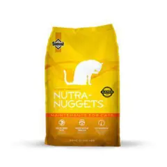 NUTRA NUGGETS - Alimento seco para gato mantenimiento sabor a pollo y pescado 3kg