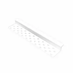 UNIPERFILES - Junta Control Z de 6 mm x 10 mm Blanco x 3,05 Mts x 100 Unidades