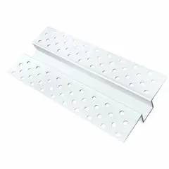 UNIPERFILES - Junta de Control Estria U11 mm x 20 mm Blanco x 3,05 Mts x 50 Unidades