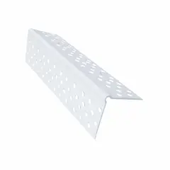 UNIPERFILES - Angulo Esquinero Protector de 90° Blanco x 3,05 Mts x 100 Unidades