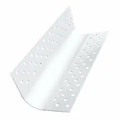 UNIPERFILES - Esquinero Redondo Interno Blanco x 2,44 Mts x 50 Unidades