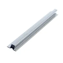 UNIPERFILES - Junta Expansion y Contraccion para Porcelanato 12 mm Gris x 100 Unidades