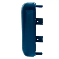 UNIPERFILES - Accesorio Puntera Remate Guarda Camilla 15 Cms Azul Quirurgico x 16 Unidades