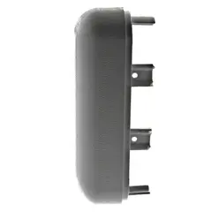 UNIPERFILES - Accesorio Puntera Remate Guarda Camilla 15 Cms Gris Plata x 16 Unidades