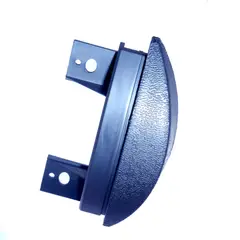 UNIPERFILES - Accesorio Puntera Remate Guarda Camilla Media Luna 12 Cms Azul Rey x 16 Unidades