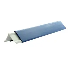 UNIPERFILES - Esquinero Amortiguador 4x4 Cms x 1,50Mts Azul Quirurgico x 20 Unidades