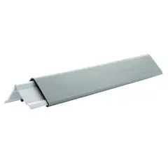 UNIPERFILES - Esquinero Amortiguador 4x4 Cms x 1,50Mts Gris Plata x 20 Unidades