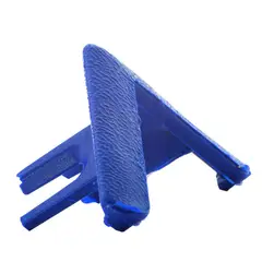 UNIPERFILES - Accesorio Puntera Esquinera 4x4 Cms Azul Rey x 40 Unidades