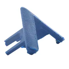 UNIPERFILES - Accesorio Puntera Esquinera 4x4 cm Azul Quirurgico x 40 Unidades
