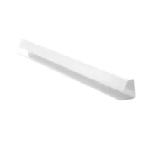 UNIPERFILES - Perfil Terminal U en PVC 10 mm x 5 Mts Blanco x 50 Unidades