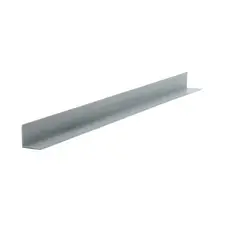 UNIPERFILES - Angulo Esquinero Liso 20x20 mm x 3,05 Mts Gris x 100 Unidades