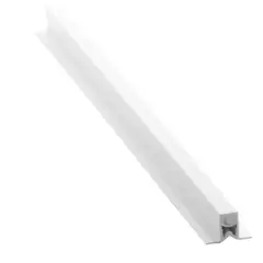 UNIPERFILES - Junta Expansion Y Contraccion Para Porcelanato 10 mm x 3 Mts Blanco x 100 Unidades