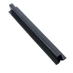 UNIPERFILES - Junta Expansion Y Contraccion Para Porcelanato 10 mm x 3 Mts Negro x 100 Unidades