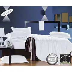 PREMIUM HOME - Juego De Sábanas En Microfibra Premium Soft Institucional Queen
