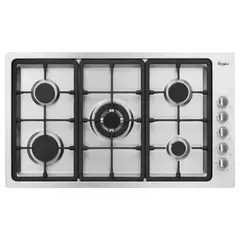 WHIRLPOOL - Estufa a Gas 90cm Acero Inoxidable WP3550S
