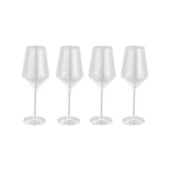 JUST HOME COLLECTION - Copa Vino Tinto 450ml X4 Unidades 6X6X24cm
