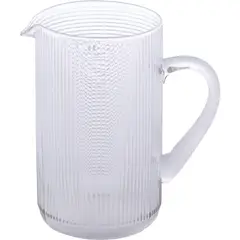 JUST HOME COLLECTION - Jarra Vidrio Transparente 12X21Cm