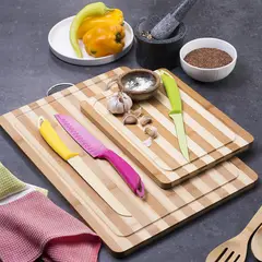 JUST HOME COLLECTION - Tabla de Picar 32x24cm Bambú