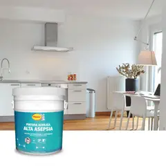 PINTUCO - Pintura Acrílica para Interior Alta Asepsia 1 Galón Blanco