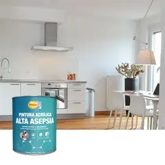 PINTUCO - Pintura Acrílica para Interior Alta Asepsia 1 Galón Blanco