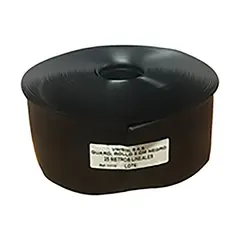 VINISOL - Guardaescoba PVC 8 cm Rollo x 25Metro Lineal Negro