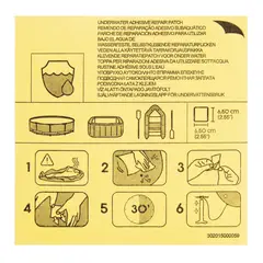 BESTWAY - Kit Para Reparacion Piscinas Bajo Agua