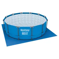 BESTWAY - Protector Piso para Piscina Cuadrada 396X396 cm