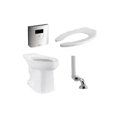CORONA - Taza Sanitaria Adriática Es Fluxometro Tru Flush Sens