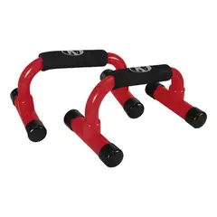 K6 - Barra Soporte Para Flexiones Push Up Color Roja
