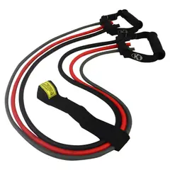 K6 - Set De 3 Bandas Elásticas Tubulares De 17.5 Cm Multicolores