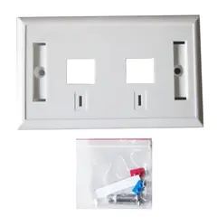 INFINITE - Faceplate 2 Puertos x5 Und