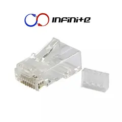 INFINITE - Conector Categoría 6a Plástico 2 Und