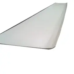 VINISOL - Guardaescoba PVC 10 cm x 1 Metro Lineal caja x 30 Unidades Crema