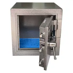ATLANTIS - Caja Fuerte Clave Mecánica Acero Ref 800 Seguridad Alta 40 cm X 40 cm X 40 cm
