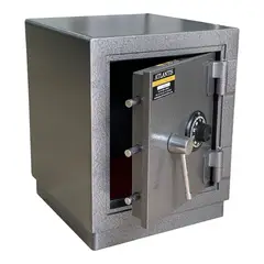 ATLANTIS - Caja Fuerte Clave Mecánica Acero Ref 900 Seguridad Alta 50 cm X 40 cm X 40 cm