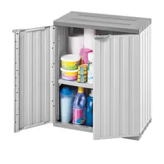 undefined - Armario Eco Mediano 39x85.5x67.6 cm Gris Hielo