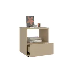 RTA DESIGN - Mesa De Noche Camel Madera natural